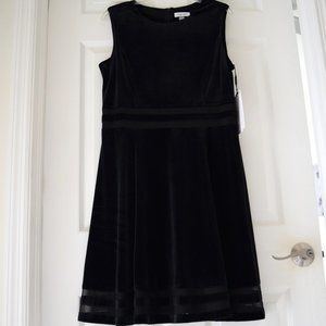 Calvin Klein Women’s Black Velvet Dress